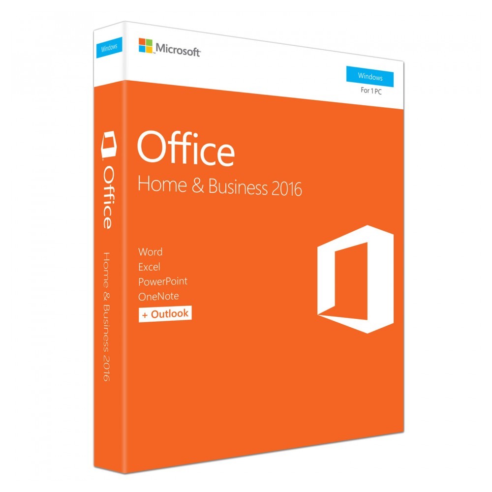 Microsoft Office Home & Business 2016 ESD, 1 PC