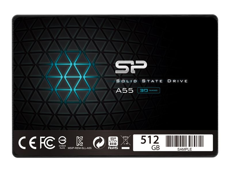 SSD Silicon Power A55 512 GB, SATA