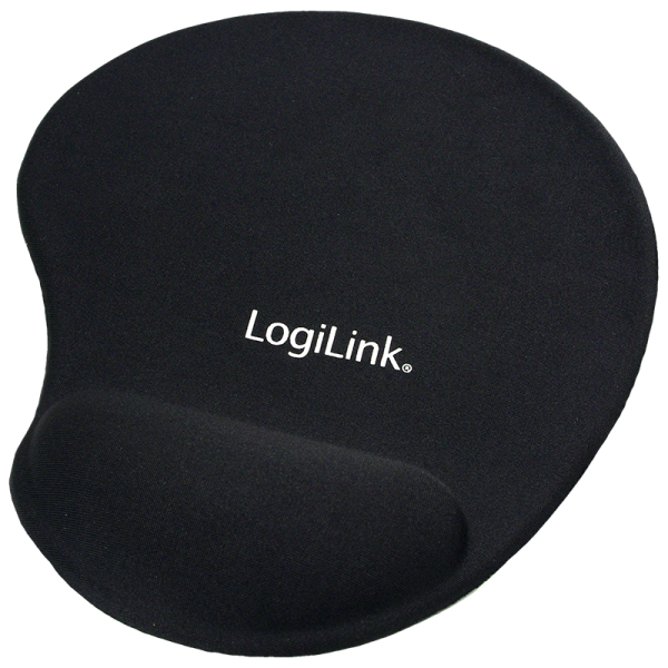 LogiLink Mauspad mit Silikon Gel Handauflage