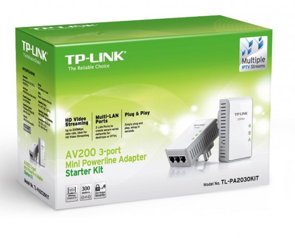 TP-Link AV200 Mini Powerline Adapter Starter Kit